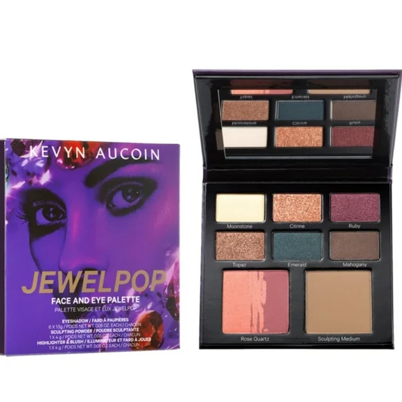 Kevyn Aucoin Jewel Pop Face and Eye Pallette - Picture 1 of 7